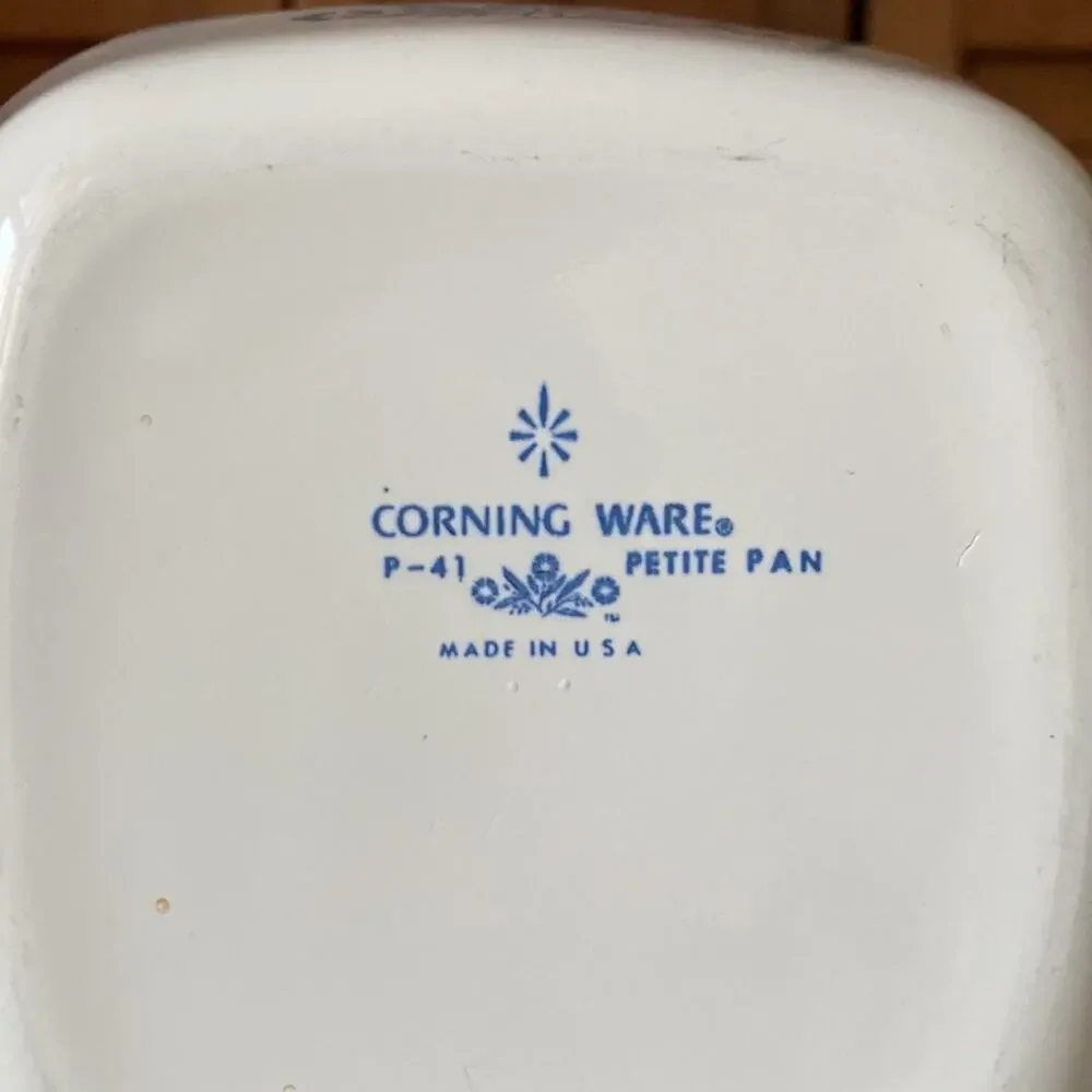 Vintage Corningware Blue Cornflower P-41 Petite Pan